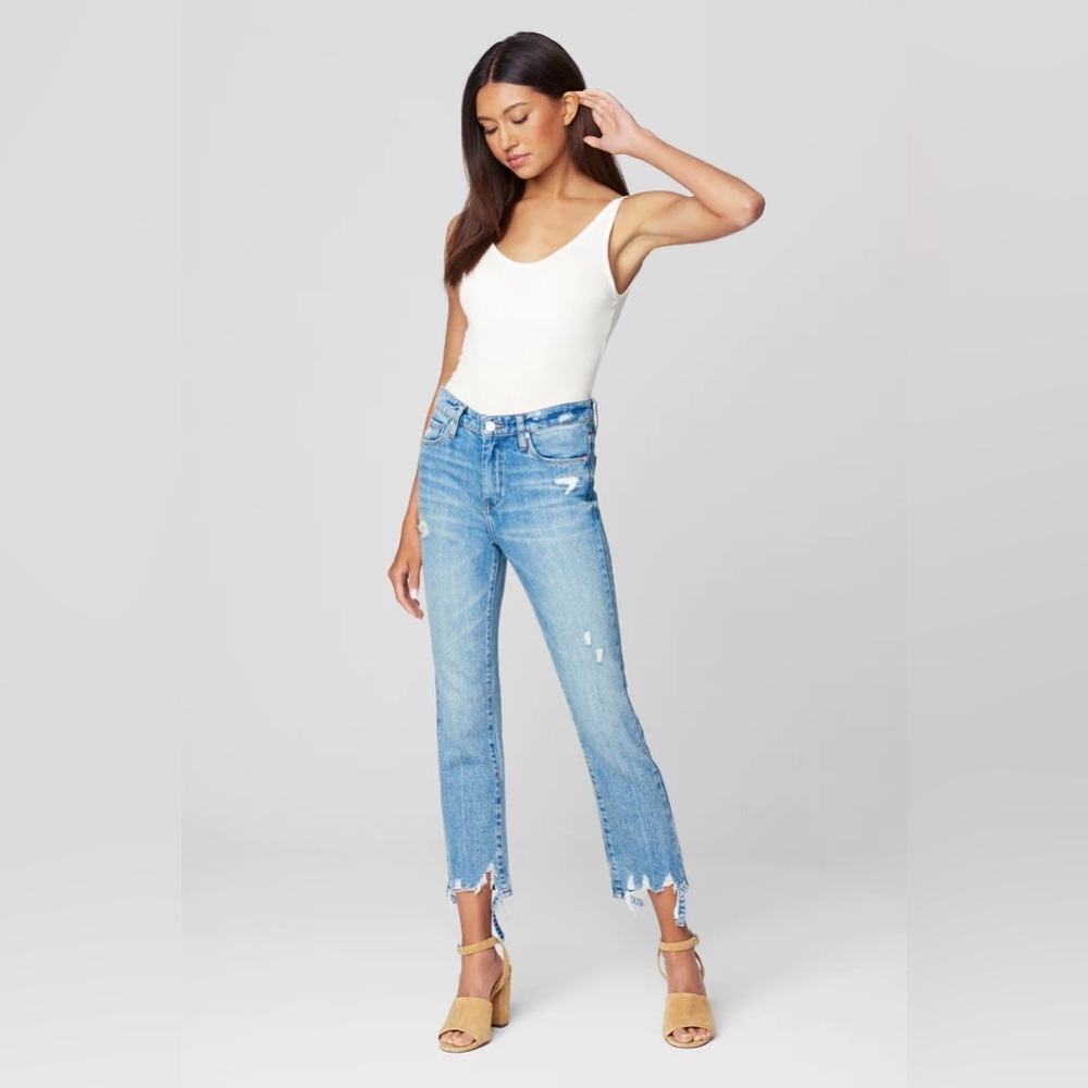Blank NYC The Madison Crop In Double Agent - Picture 1 of 14
